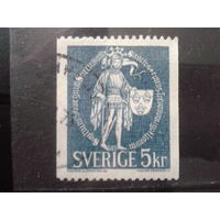 Швеция 1970 Стандарт, рыцарь, королевская печать с 15 века