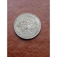 Французкая Полинезия 20 франков 2006г(6)