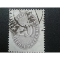 Германия 1930 служебная марка