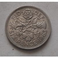 6 пенсов 1963 г. Великобритания