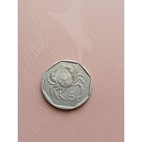 Мальта 5 центов 1991г(3)