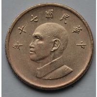 Тайвань, 1 доллар 1981 г.