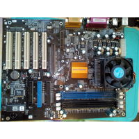 Материнская плата K7S5A с процессором AMD Duron D950Aut1в