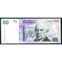 Аргентина 50 песо 2003 UNC