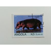Ангола 1999. Фауна. Бегемот