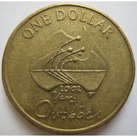 Австралия 1 доллар 2002 г. (d)