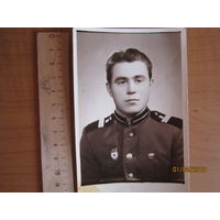 Фото солдата г. Полоцк 9.05.66 г.