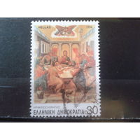 Греция 1994 Пасха, икона 16 века