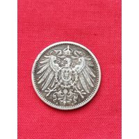 Серебро,1 марка 1907год, Германия, Отличная!!!без Минимальной Цены