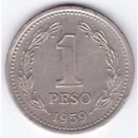 Аргентина 1 песо 1959. Возможен обмен