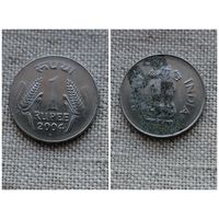 Индия 1 Рупия 2004 Отметка монетного двора   Ноида