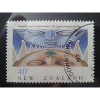 Новая Зеландия 1990 Солнце и Луна, мифология маори