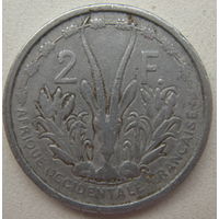 Французская Западная Африка 2 франка 1948 г.