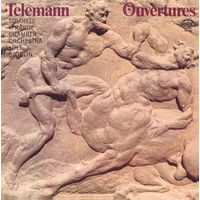 Telemann, Prague Chamber Orchestra, Ulf Bjorlin, Ouvertures, LP 1980