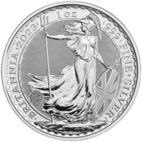 Британия,2 фунта, 2023г. монета серебро