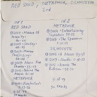 CD MP3 дискография RED SAND, METAPHOR, SILHOUETTE - 2 CD