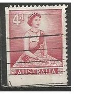 Австралия. Королева Елизавета II. 1959г. Mi#291E.