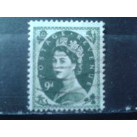 Англия 1959 Королева Елизавета 2 9 пенсов