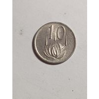 ЮАР 10 центов 1984 года .