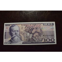 Мексика 100 песо образца 1982 года UNC p74c