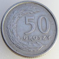 Польша, 50 грошей 1995 года, MW, Y#281