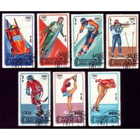 7 марок 1988 год Монголия Олимпиада 1939-1945