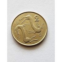 Кипр 2 цента, 1991