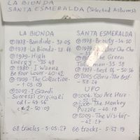 CD MP3 дискография LA BIONDA, SANTA ESMERALDA - 2 CD