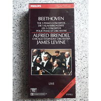 Beethoven Alfred Brendel James Levine Chicago Symphony Orchestra The Five Piano Concertos (Live)