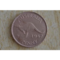 Австралия 1 пенни 1947