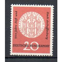 1000 лет городу Ашаффенбургу Германия 1957 год серия из 1 марки