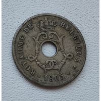 Бельгия 10 сантимов, 1905 'BELGIQUE' 3-2-5