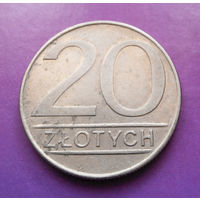 20 злотых 1987 Польша #02