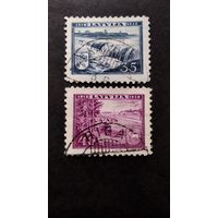 ЛАТВИЯ \525фе\1938 герб