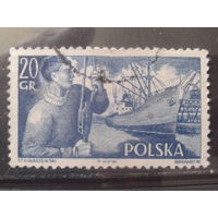 Польша 1956 Торговый флот