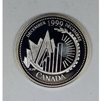 Канада 25 центов 1999 Миллениум - Декабрь 1999, Это Канада