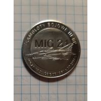 Польша, жетон (медаль) серии "Боевые самолёты" - МИГ-21