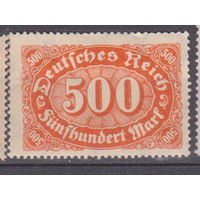 Веймарская республика Германия 1922 год Лот 2   цена за 1-у марку на Ваш выбор ЧИСТАЯ  водяной знак BM-2