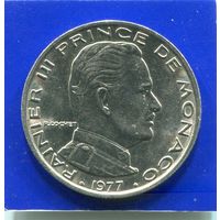 Монако 1 франк 1977
