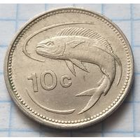 Мальта 10 центов, 1986      ( 3-9-2 )