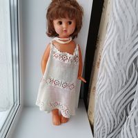 Большая кукла СССР флиртушка 67 см целая на резинках руки ноги голова