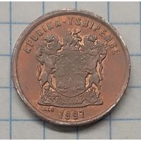 ЮАР 2 цента 1997г. Tshipembe km159