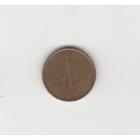 1 цент Нидерланды 1973 Лот 5045