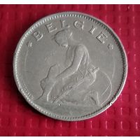 Бельгия 1 франк 1922 г. #40647