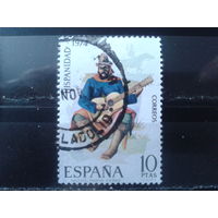 Испания 1974 Гитарист