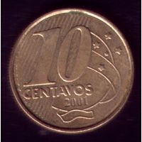 10 сентаво 2001 год Бразилия