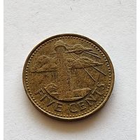 Барбадос 5 центов, 1994
