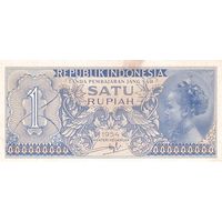 Индонезия 1 рупия образца 1954 года UNC p72
