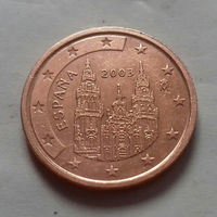 2 евроцента, Испания 2003 г., AU