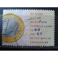 Нидерланды 1999 Монета в 1 евро